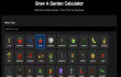 Grow A Garden Calculator Grow A Garden Calculator img