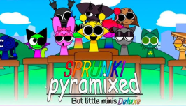 Sprunki Pyramixed: But Little Minis Deluxe img