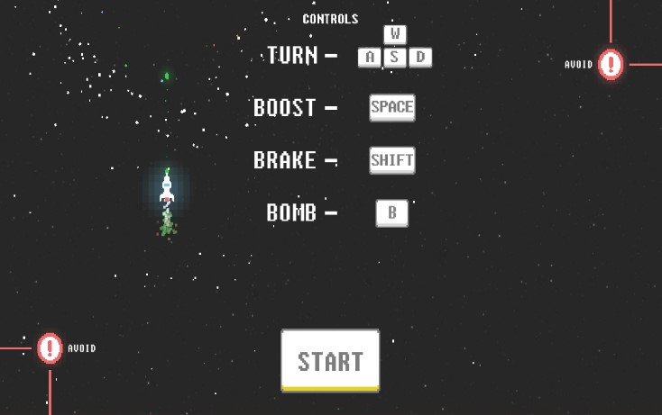 Fast-paced arcade action in Retro Blaster space shooter
