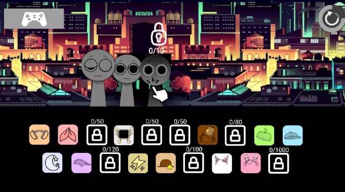 Sprunki Night Time music game